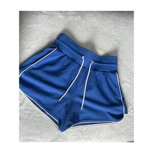 Old Navy Active Dynamic Fleece Blue Shorts Medium Extra High Rise